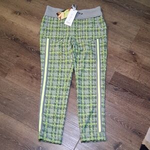 Beate Heymann Street Couture Checked Jogger In Grey Neom Size 6 NWT